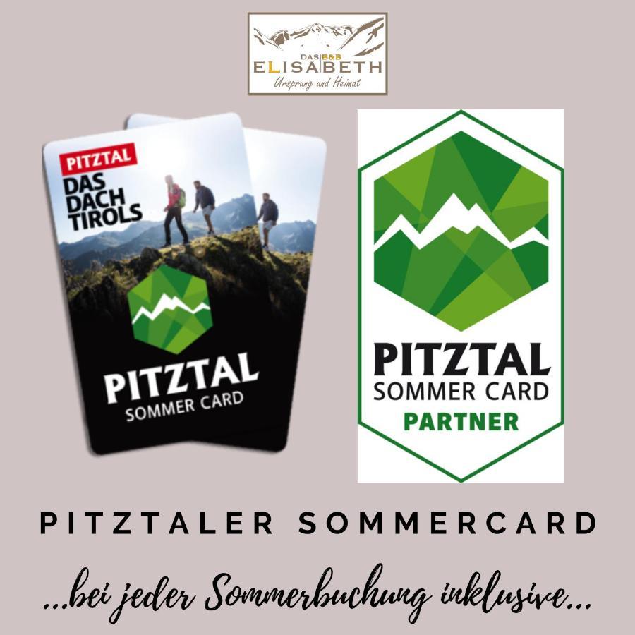Haus Elisabeth Hotel Sankt Leonhard im Pitztal Eksteriør billede
